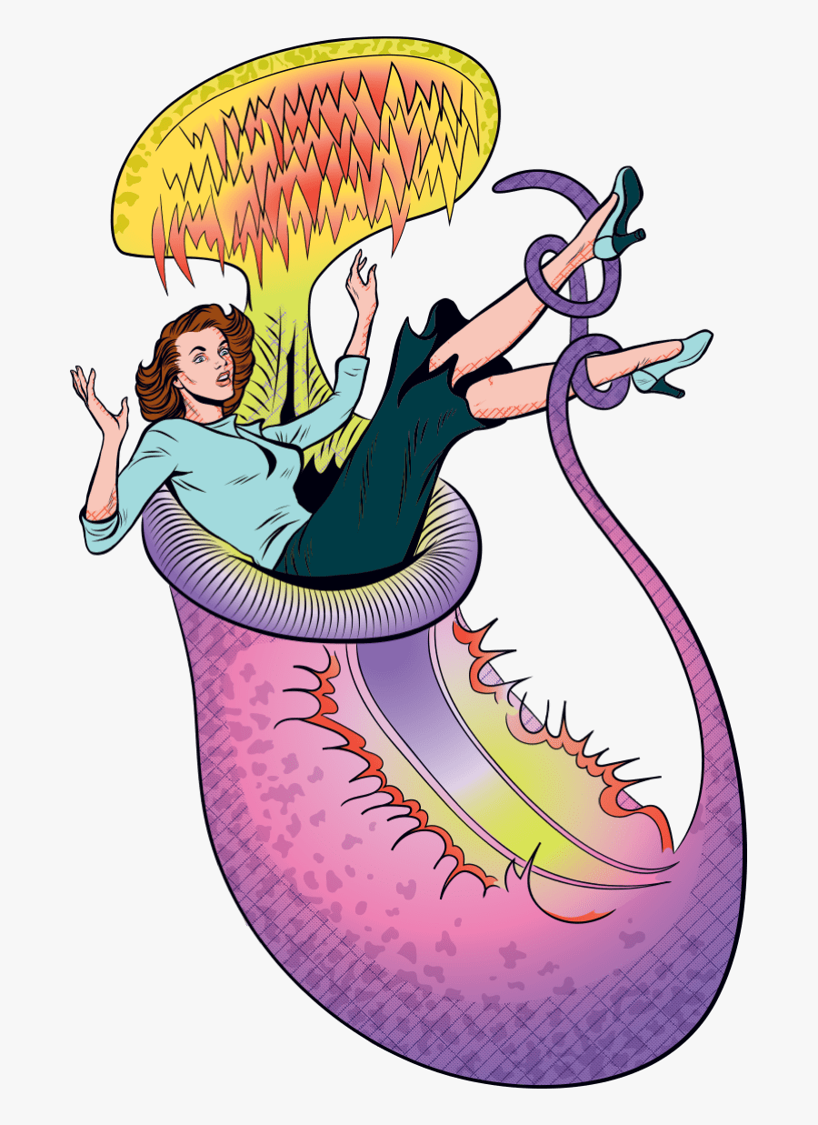 Botanic Gardensplants With Bite Poster, Transparent Clipart