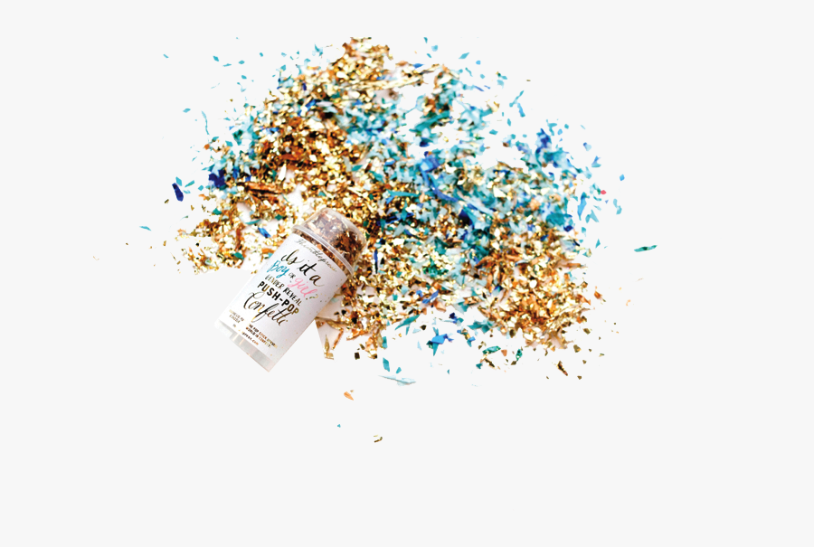 Confetti Png Free Images - Graphic Design, Transparent Clipart