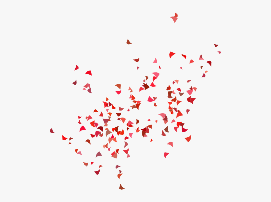 Transparent Confetti Png Transparent - Red Confetti Gif Png, Transparent Clipart