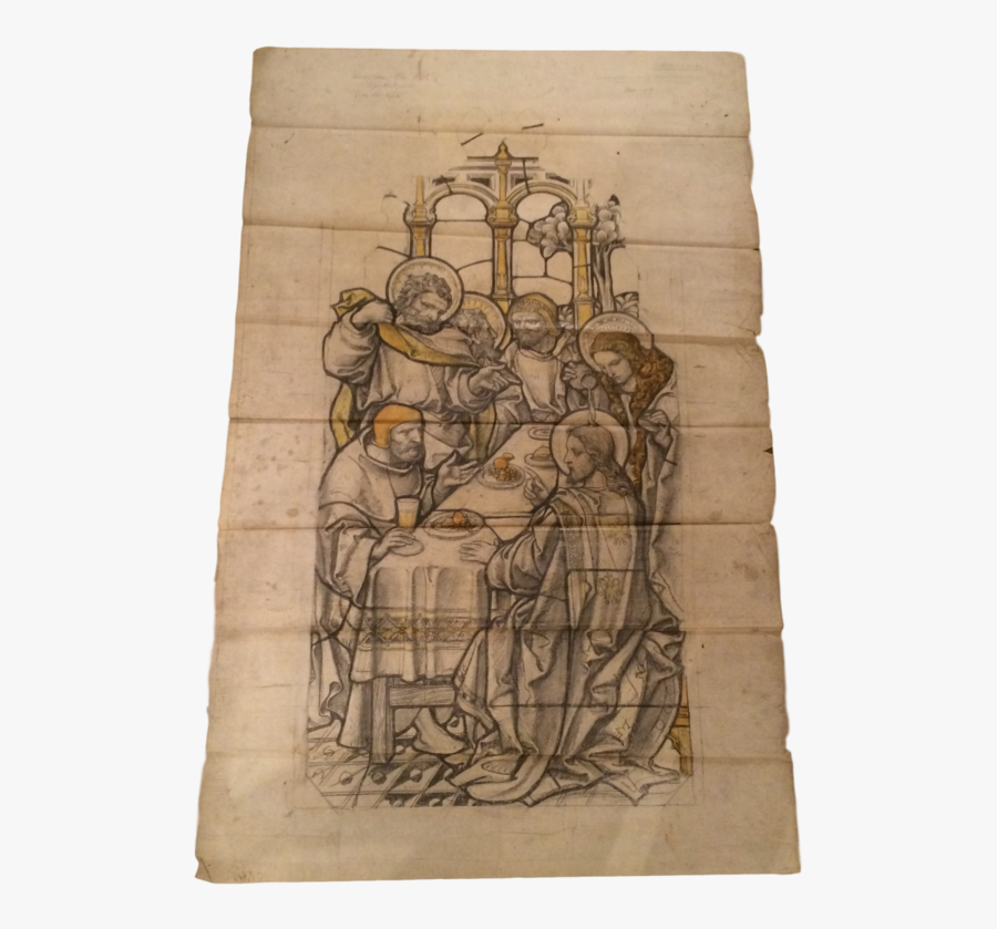 Drawn Windows Stained Glass - Sketch, Transparent Clipart