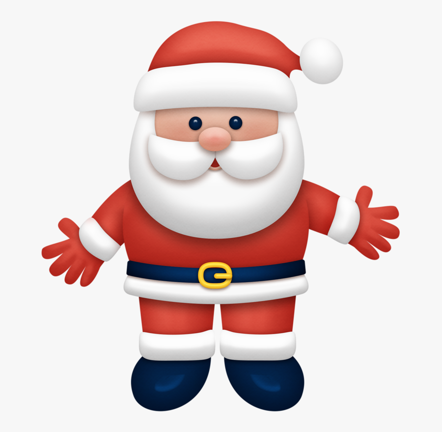 Surfer Santa Claus Png, Transparent Clipart