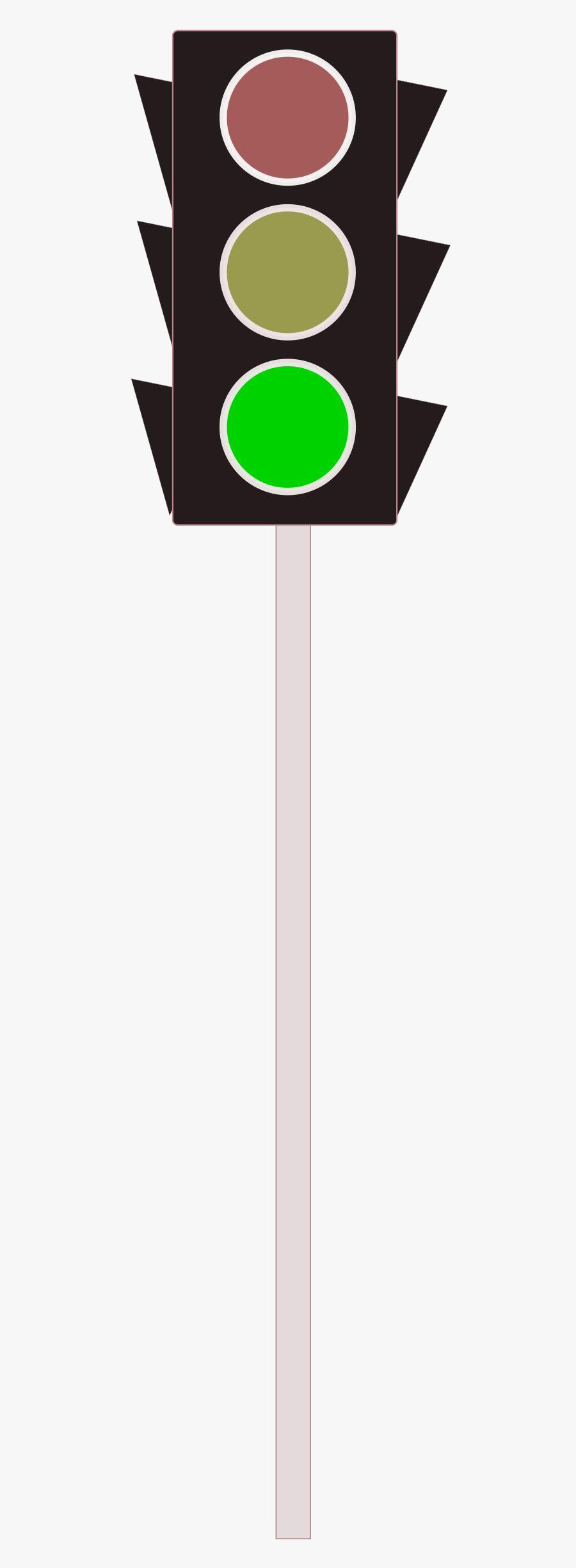 Traffic Light Transparent Background Png - Traffic Lights On Red, Transparent Clipart