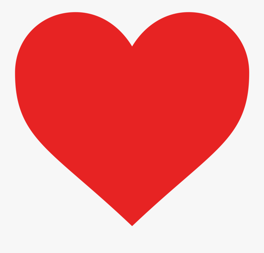 Love Heart, Transparent Clipart
