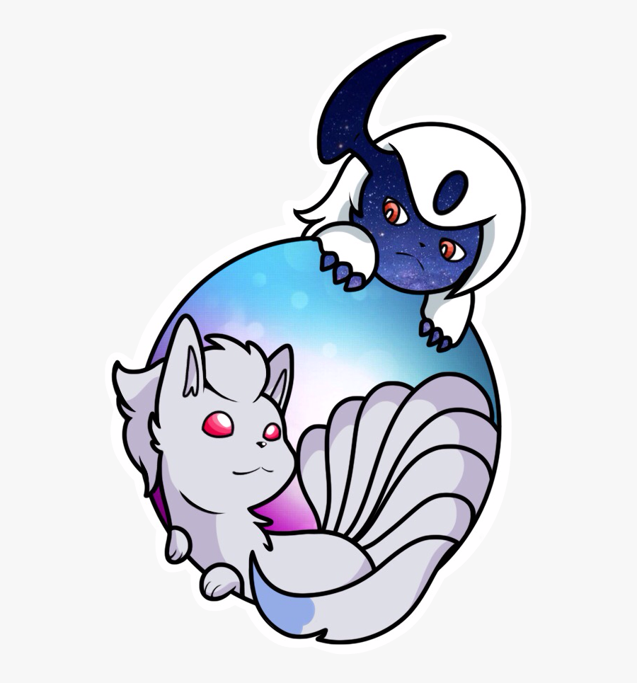 Clip Art Custom Avatar Maker - Blue Nine Tails Pokemon, Transparent Clipart