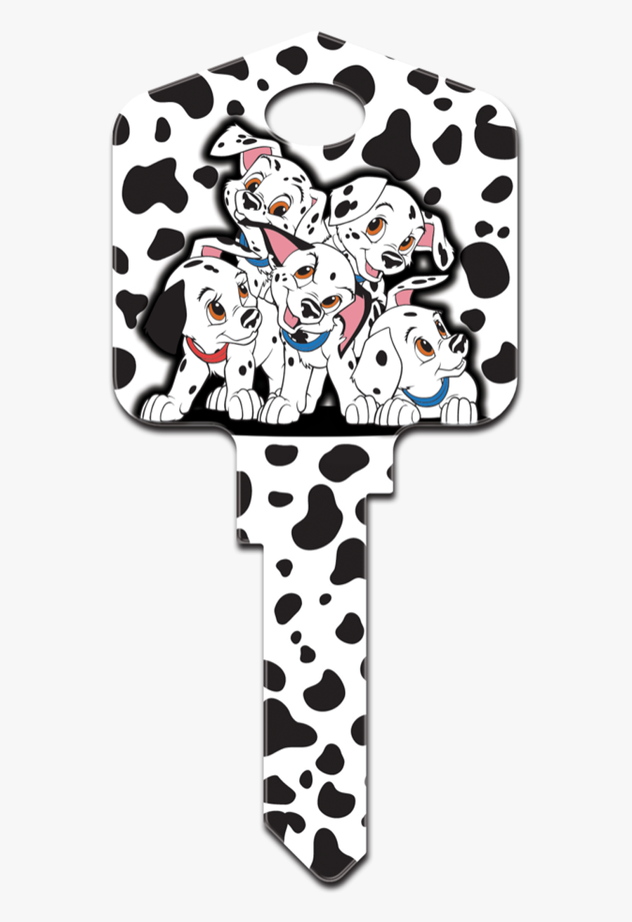 D78- 101 Dalmatians - Kw1 Disney Keys, Transparent Clipart