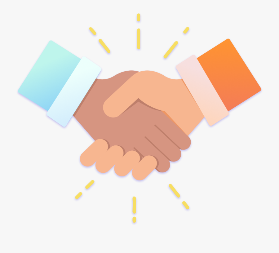 Handshake, Transparent Clipart