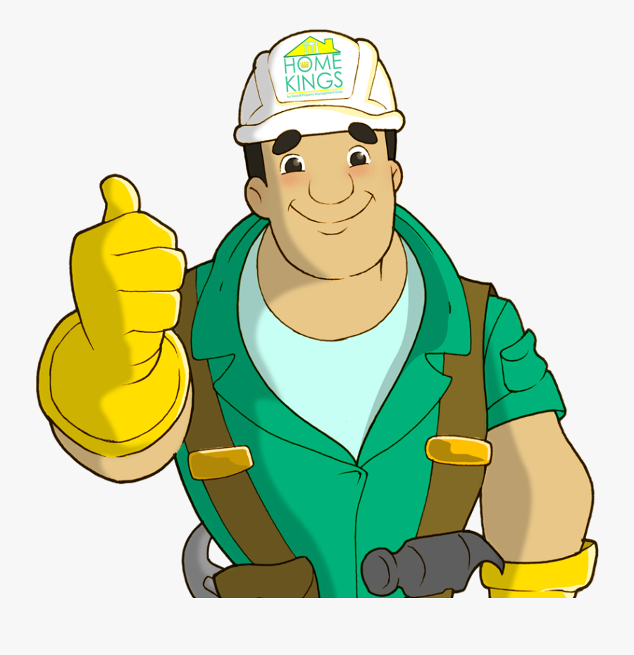 Transparent Maintenance Man Clipart - Cartoon, Transparent Clipart