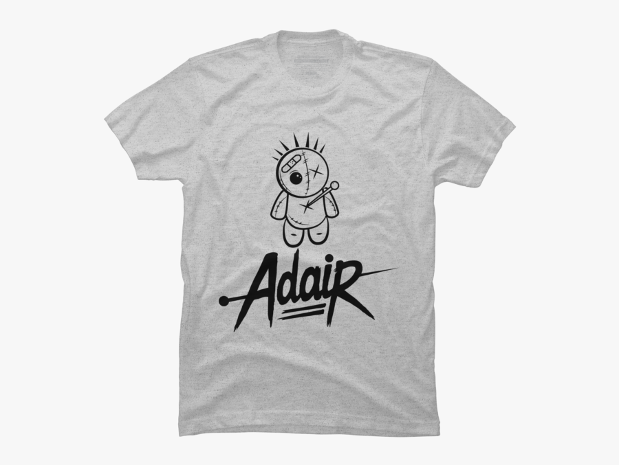 Adair Voodoo Doll And Font Logo - Arabic T Shirt, Transparent Clipart