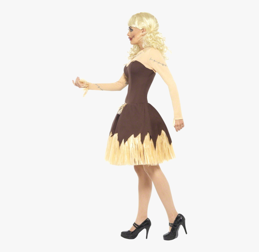 Voodoo Doll Halloween Costume - Girl, Transparent Clipart