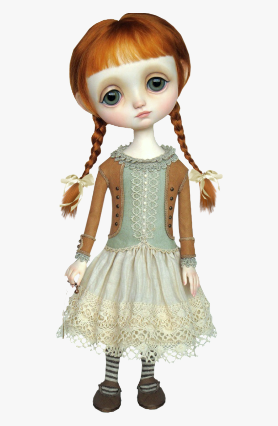 Transparent Girl Crying Clipart - Doll, Transparent Clipart