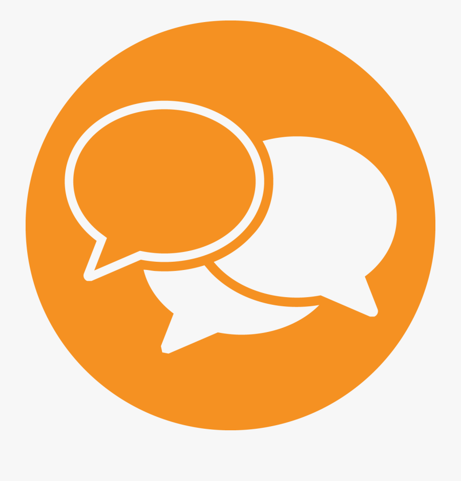 Speakers Clipart Line Art - Location Icon Png Orange, Transparent Clipart