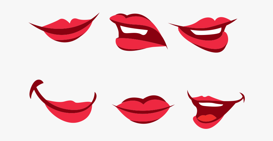Lips Clipart Pursed Lip - Cartoon Mouth For Girls, Transparent Clipart