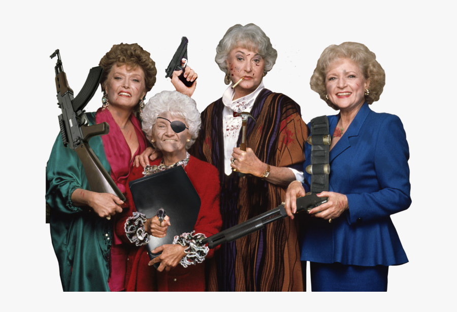 Golden Girls Png - Golden Girls Thug Life, Transparent Clipart
