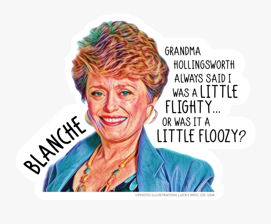 Golden Girls Quotes Sticker Set - Golden Girls Quotes, Transparent Clipart