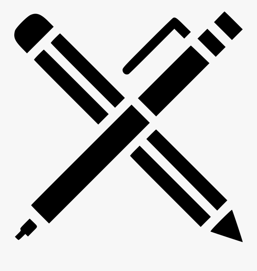 Edit Maintenance Support Tools Pen Pencil Service - Spanner And Pencil Icon, Transparent Clipart