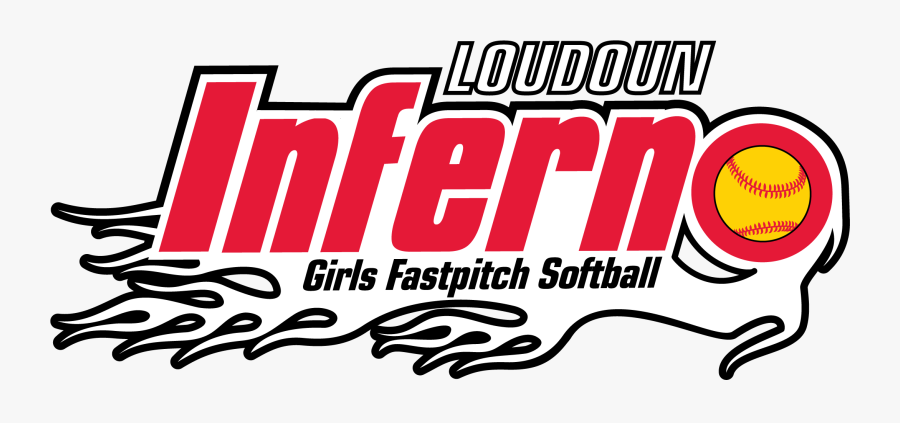 Softball Clipart Girl Softball - Loudoun Inferno Fastpitch Softball, Transparent Clipart
