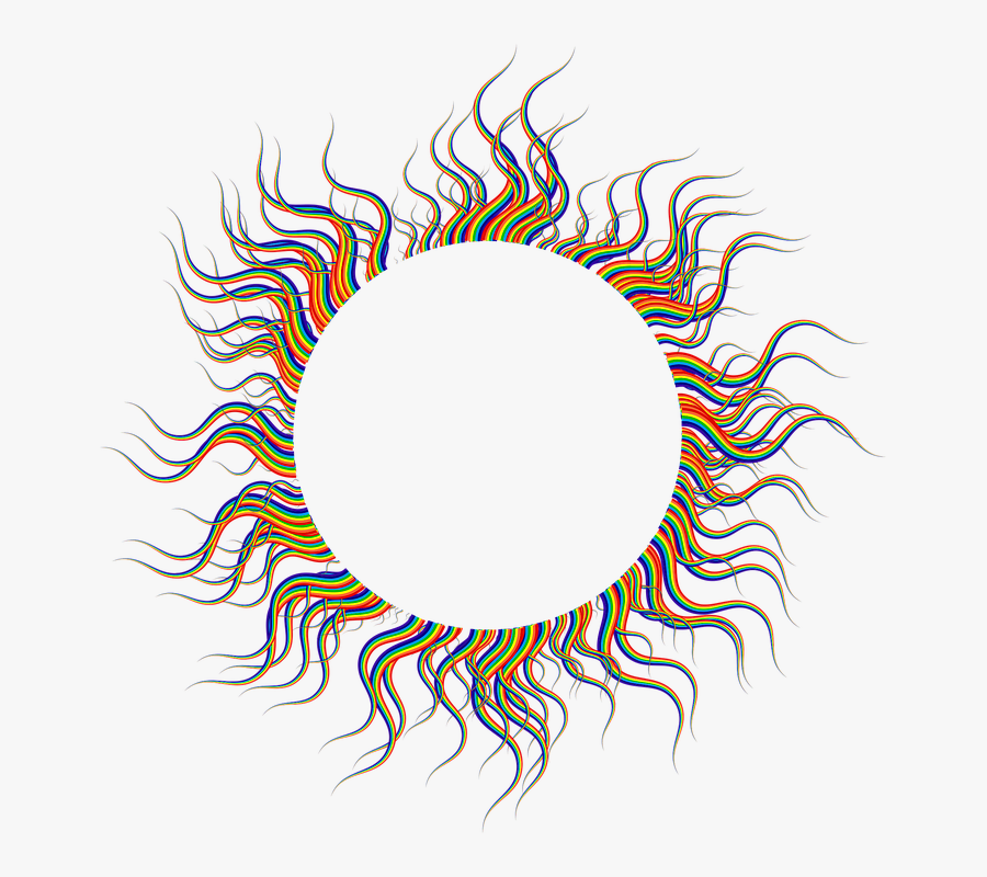 Transparent Rainbow Border Png - Paradiae Png, Transparent Clipart