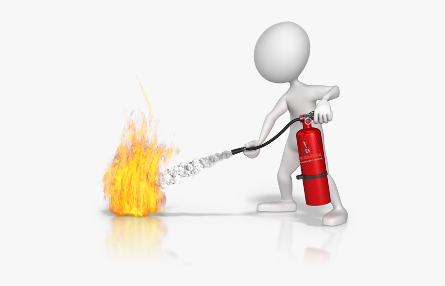 Commissioning Construction Admin Services - Fire Extinguisher Cartoon Gif, Transparent Clipart