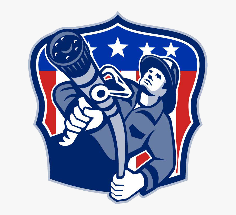 Fireman Pictures Firefighter Royalty-free High Voltage - Art Deco Firefighter, Transparent Clipart