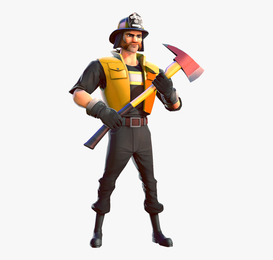 Firefighter Png - Fire Fighter With Transparent Background, Transparent Clipart