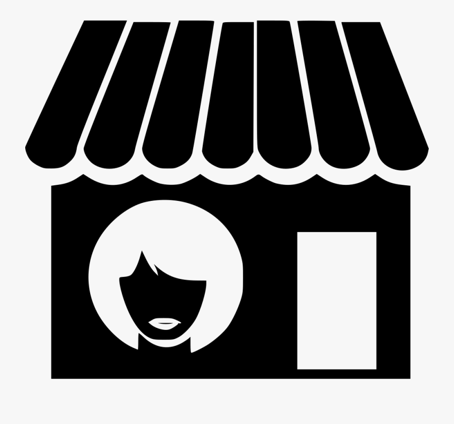 Beauty Shop Svg Png - Beauty Store Icon, Transparent Clipart