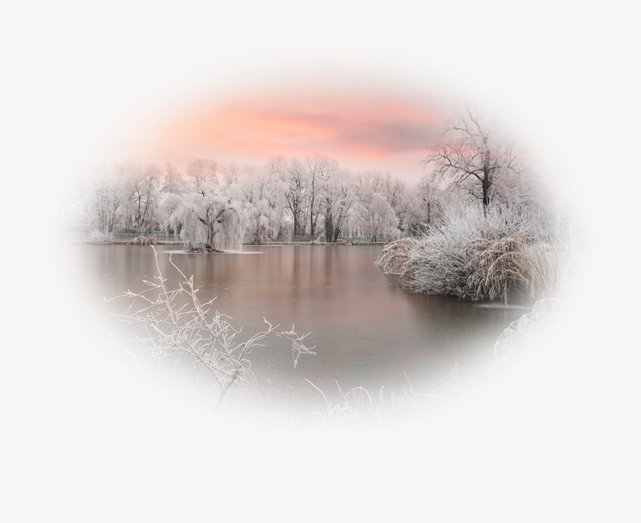Winter Clipart Landscape - Frost, Transparent Clipart
