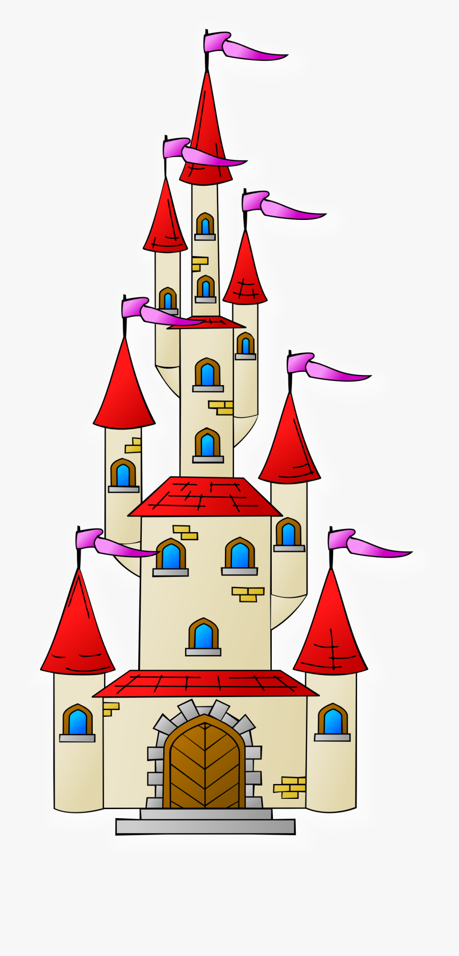 Transparent Cartoon Castle Png - Castle Cliparts, Transparent Clipart