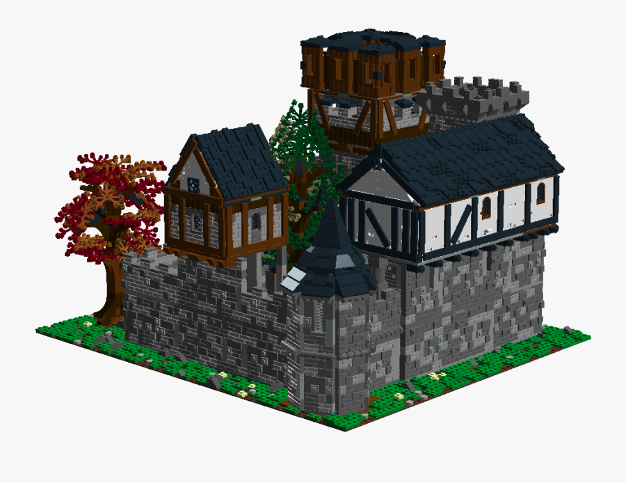 Transparent Medieval Castle Png - Lego Medieval Castle, Transparent Clipart