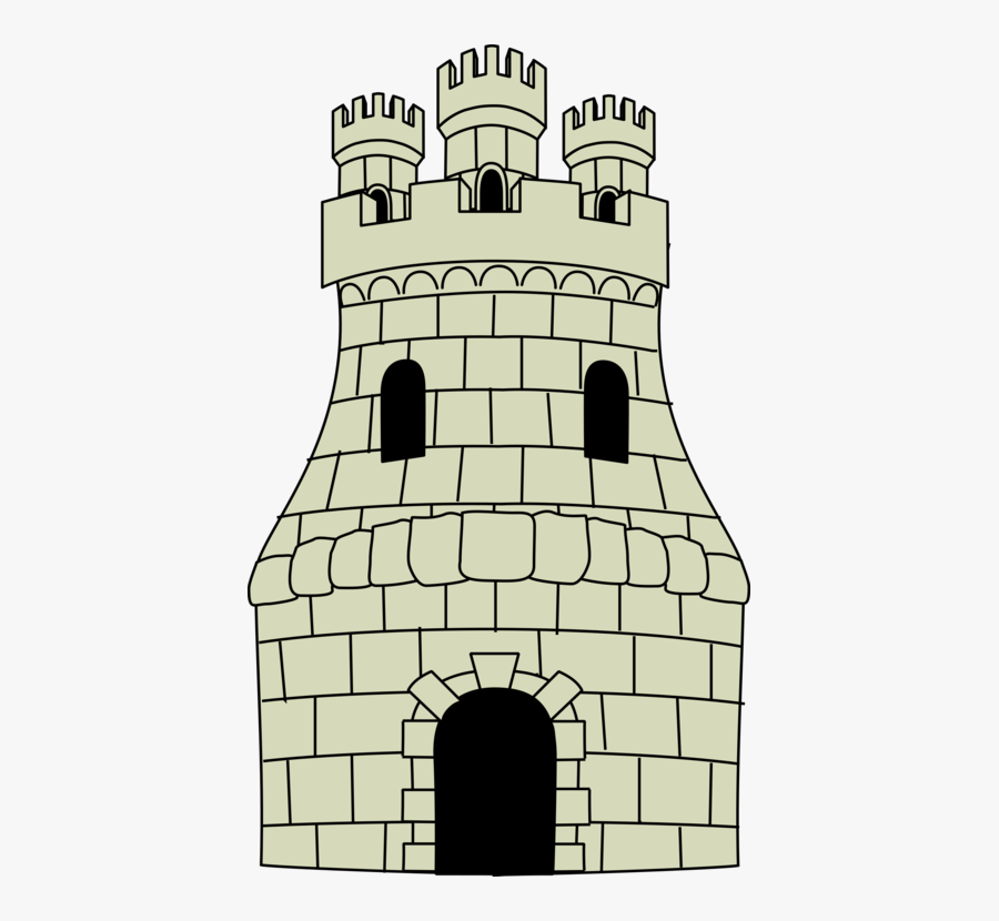 Medieval - ป้อม ปราการ โบราณ การ์ตูน, Transparent Clipart
