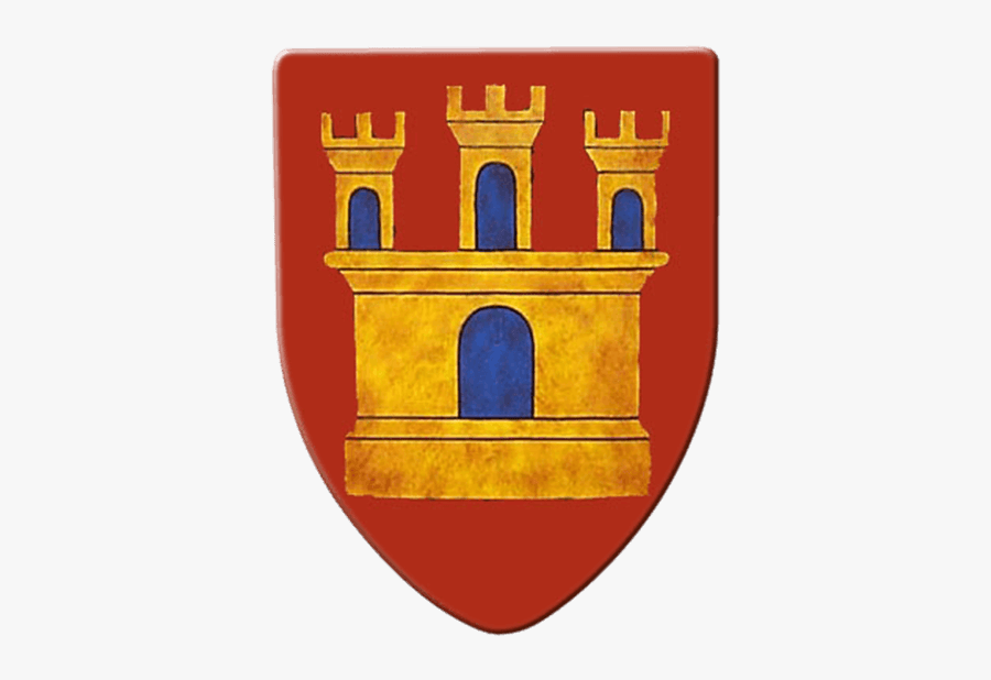 Clipart Shield Castle - Castle On Shield, Transparent Clipart