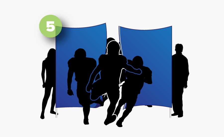 Blank Banner Stand Png, Transparent Clipart