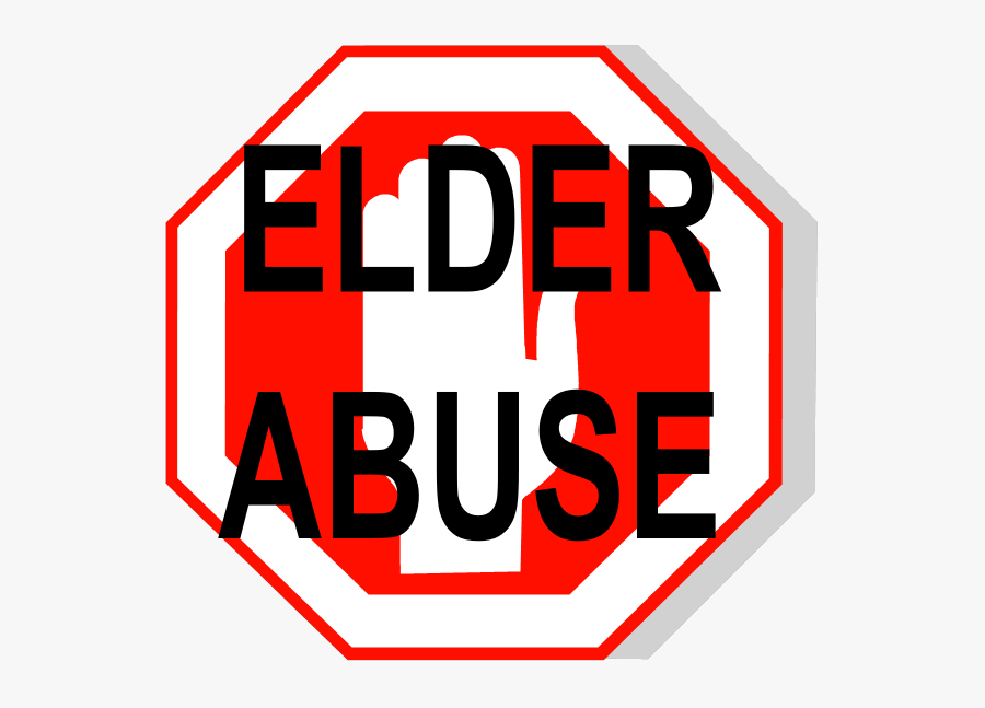 Clipart Sports Elderly - Stop Sign, Transparent Clipart