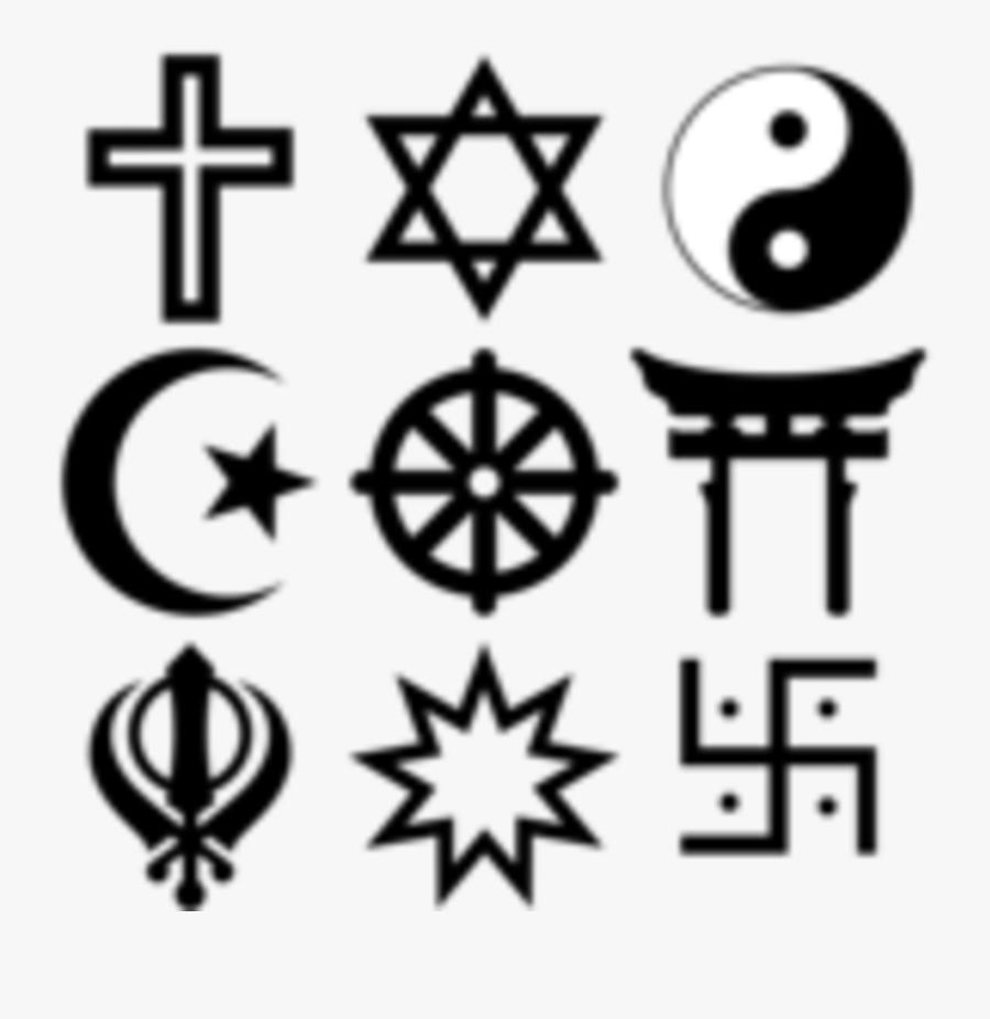 Black And White Religion , Free Transparent Clipart ClipartKey