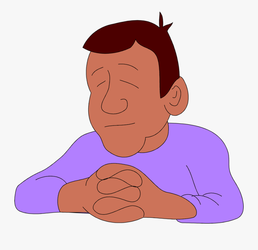 African American Religious Clip - Free Clipart Pray Man, Transparent Clipart
