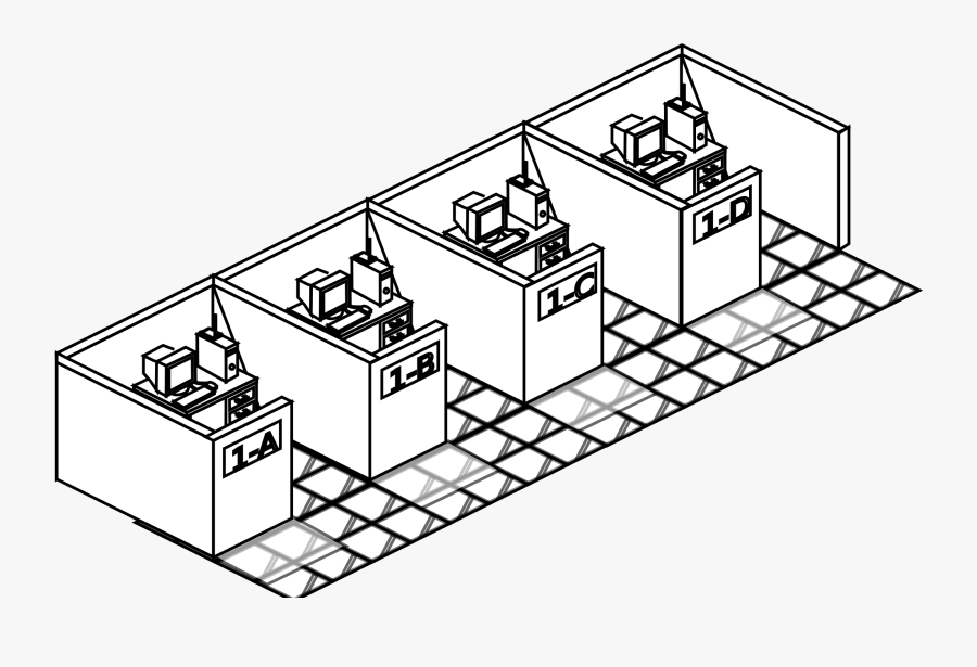 Royalty Free Black And - Office Coloring, Transparent Clipart
