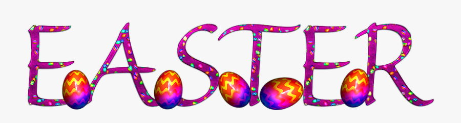 Easter Letter Clipart, Transparent Clipart