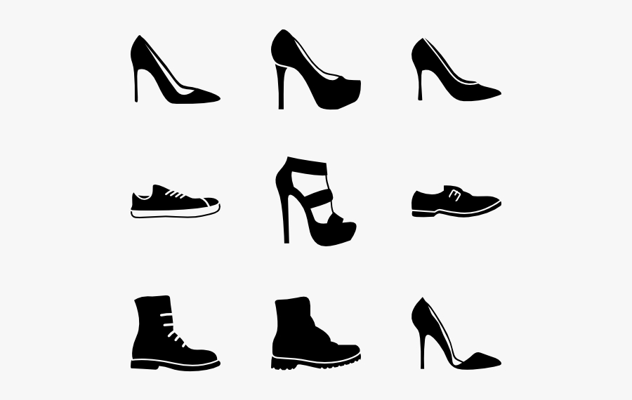 Women Footwear - Women Shoes Png Vector, Transparent Clipart