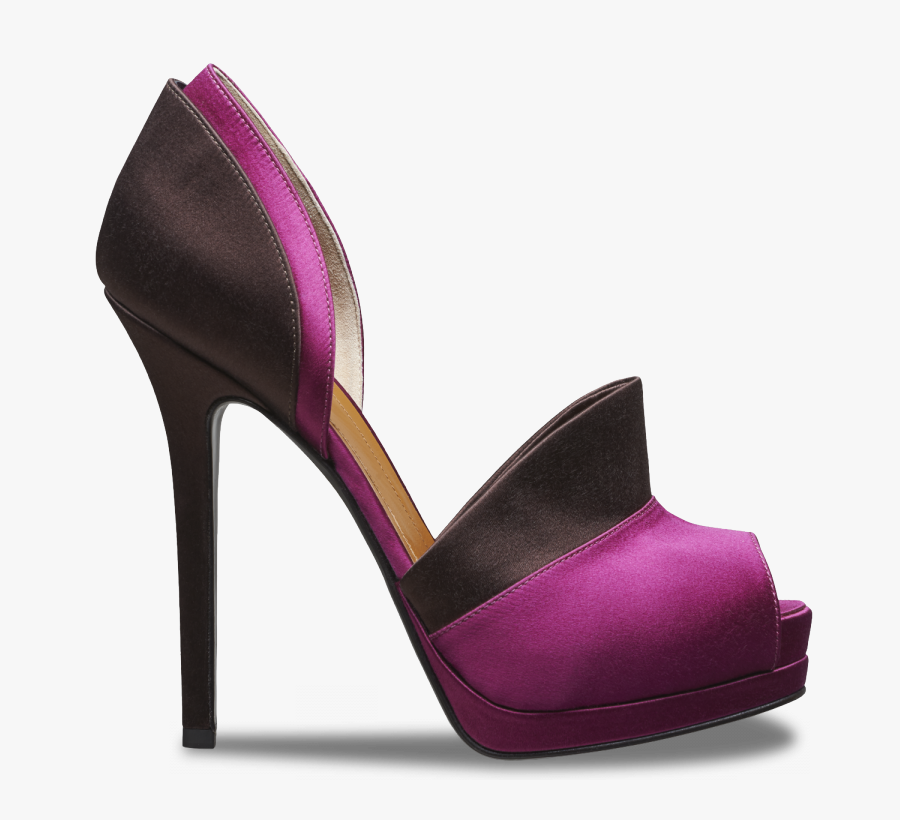 Clip Art Fendi S Heel Shoe - Basic Pump, Transparent Clipart