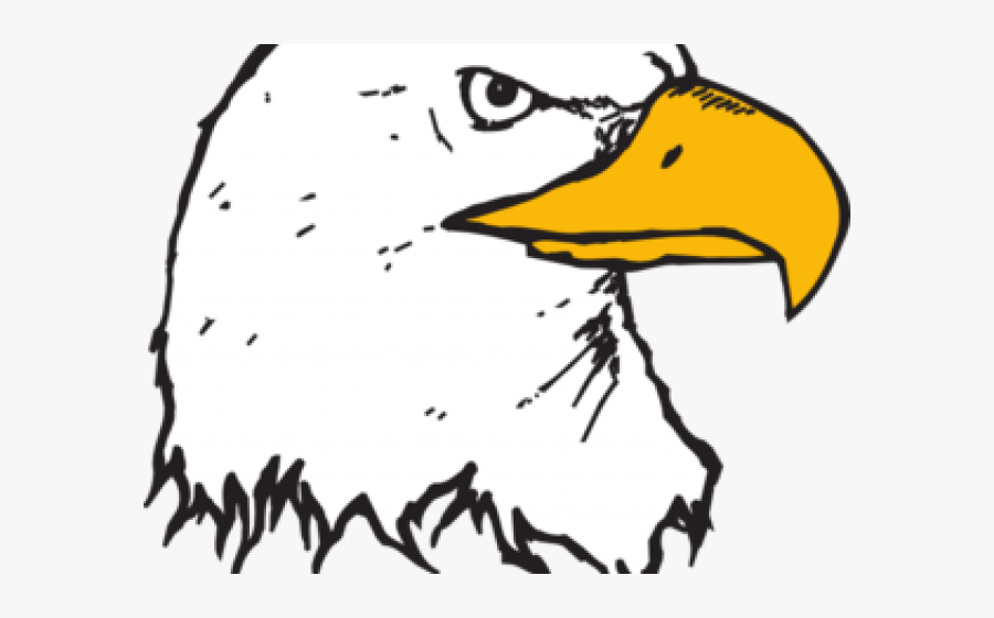 Eagle Head Clipart - Cartoon Eagle Clip Art, Transparent Clipart