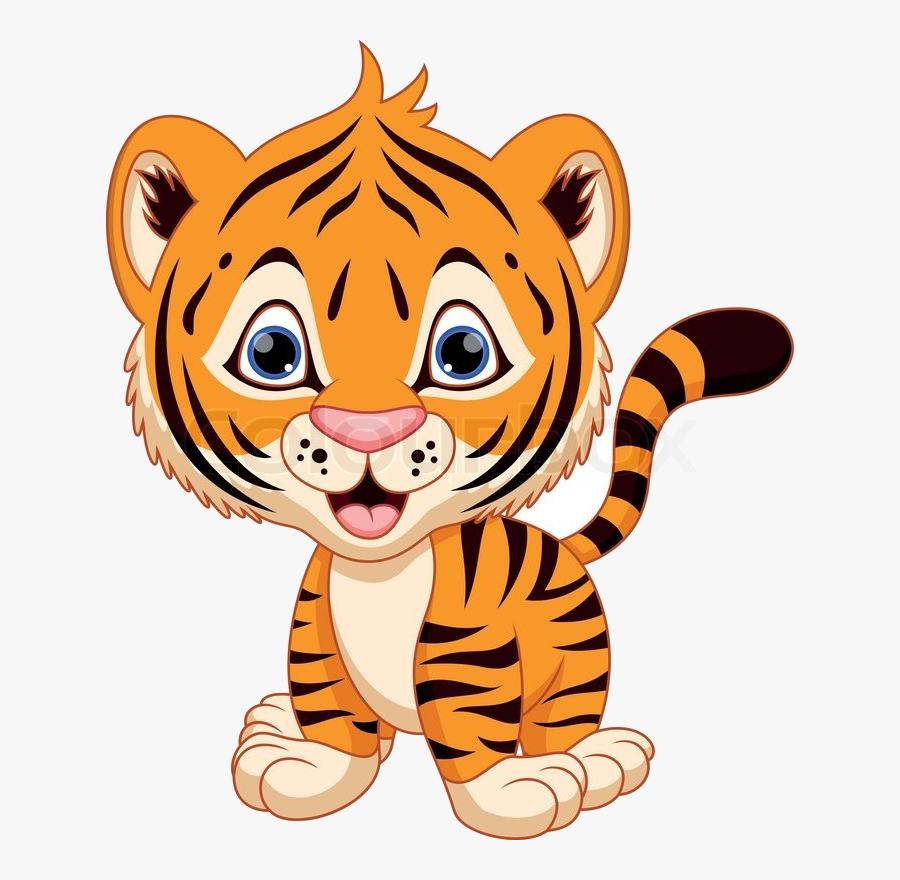 Tiger Baby Clipart Transparent Png - Tiger Clipart Png, Transparent Clipart