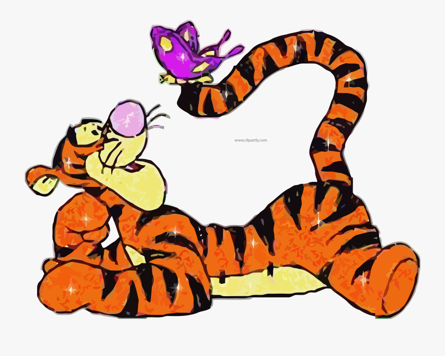 Transparent Baby Tiger Clipart - Animated Cliparts, Transparent Clipart