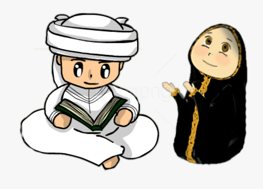Free Png Download Person Islamic Clipart Png Images - سكرابز بنات رمضان Png, Transparent Clipart