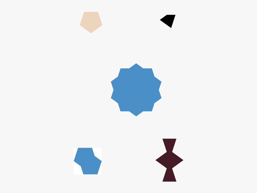 Decagonal Islamic Tiling Kit - Graphic Design, Transparent Clipart