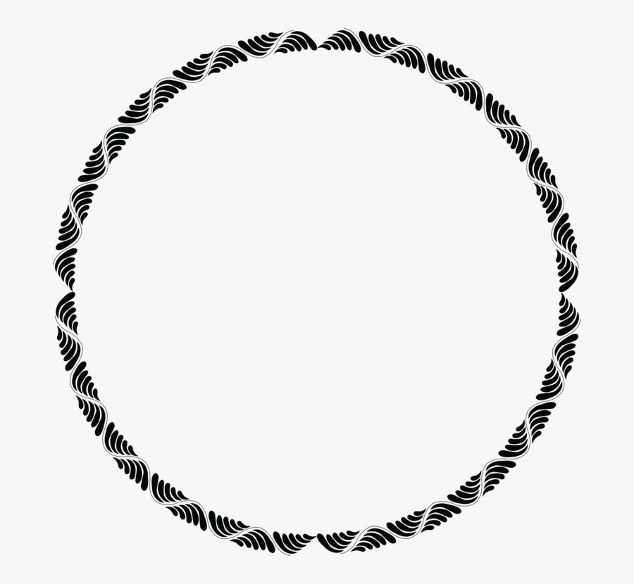 Chain,monochrome Photography,tennis Racket - Transparent Decorative Circle Png, Transparent Clipart