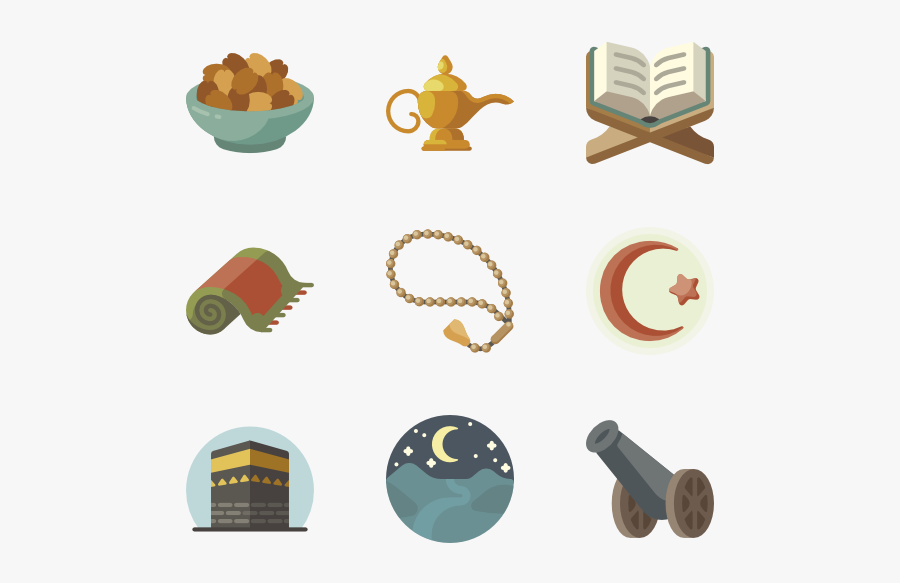 Vector 3d Islamic - Islamic Ramadan Icon, Transparent Clipart