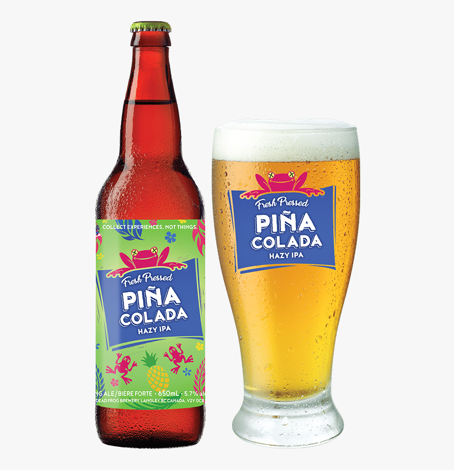 Fresh Pressed Piña Colada Hazy Ipa - Pina Colada Craft Beer, Transparent Clipart