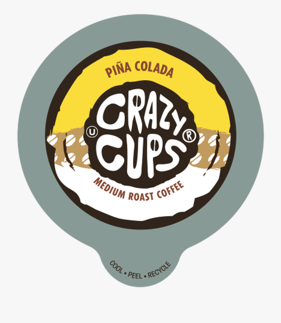 Crazy Cups Piña Colada - Illustration, Transparent Clipart