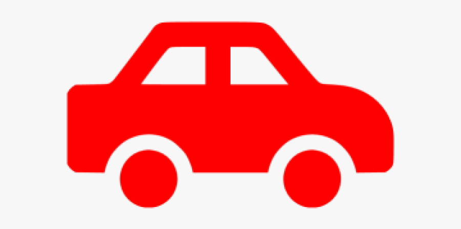 Car Red Icon Png, Transparent Clipart