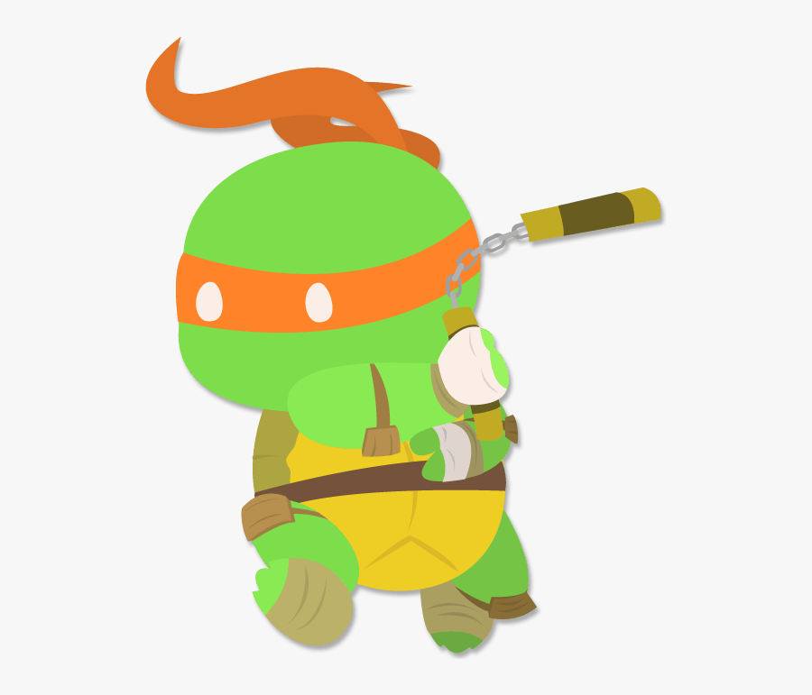 Download Tmnt Clip Art - Vector Mikey Ninja Turtle , Free ...