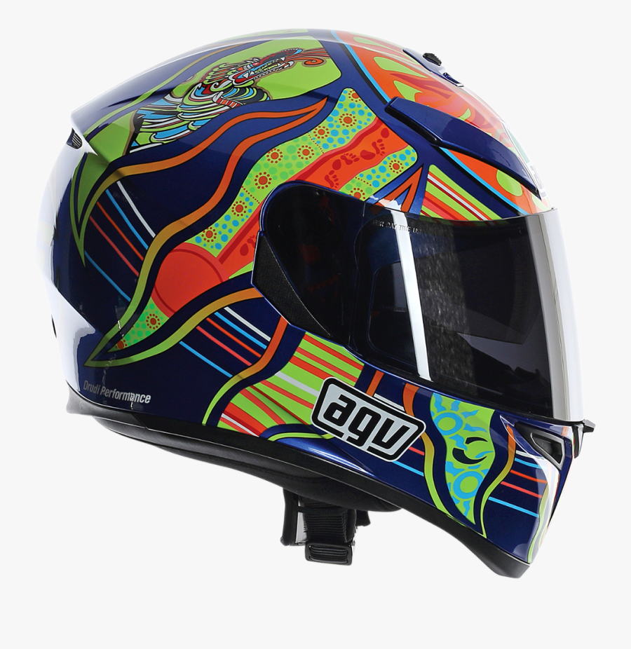 Agv Unisex Gloss K3 Sv 5 Continents Full Face Motorcycle - Agv K3 Sv Five Continents, Transparent Clipart